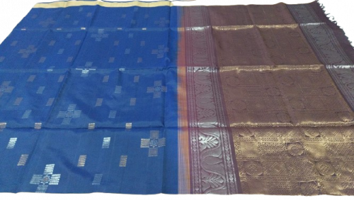 SOFT SILK SAREE WITH BLOUSE